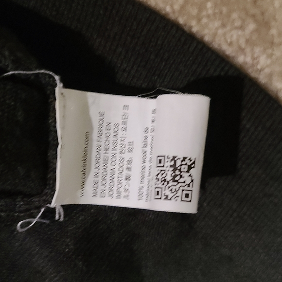 Calvin Klein Merino Wool V-Neck Sweater - Picture 4 of 4